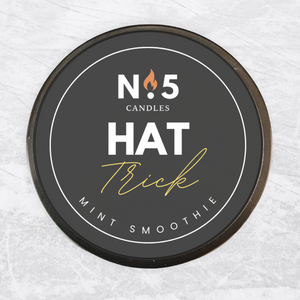 Hat Trick Puck Candle- Mint Smoothie