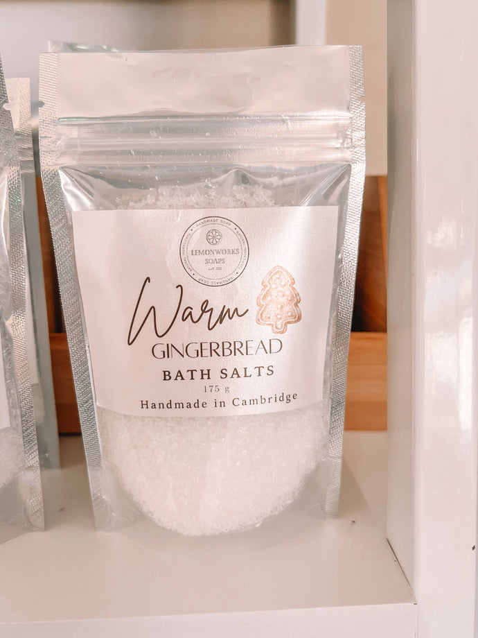 Warm Gingerbread Bath Salts