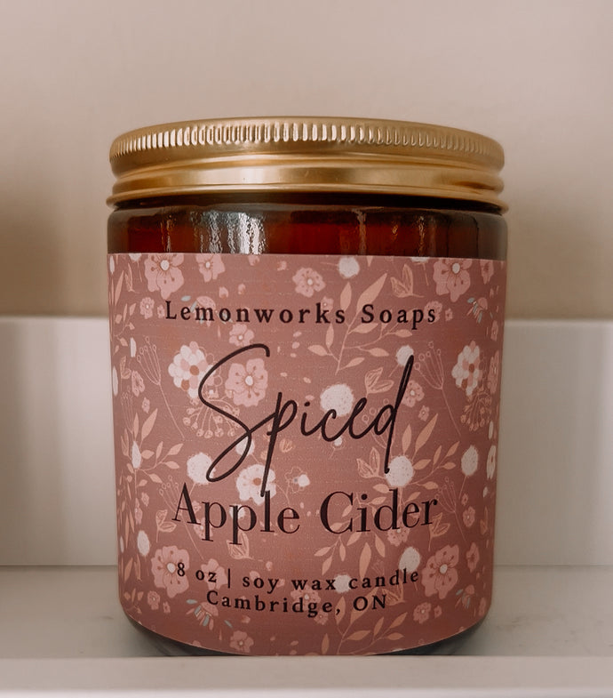 Spiced Apple Cider Wood Wick Candle