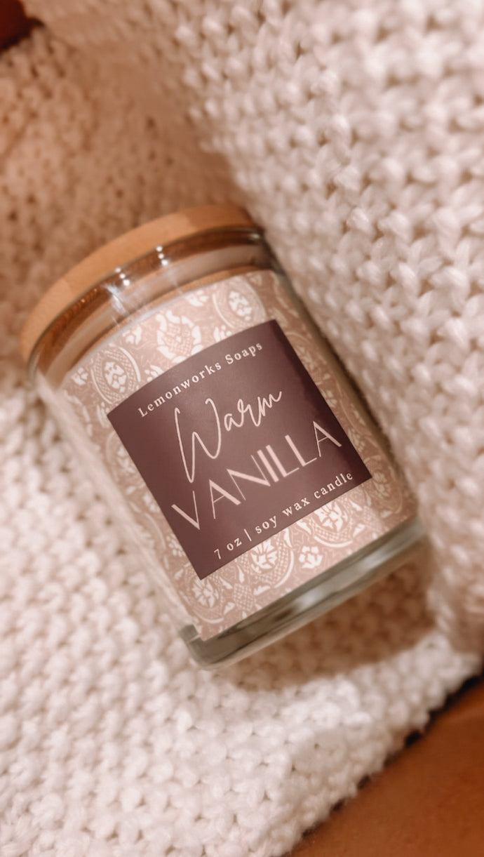 Warm Vanilla Candle