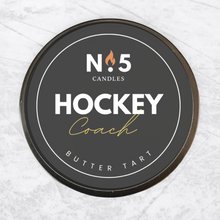 Load image into Gallery viewer, Hockey Coach Puck Candle- Butter Tart
