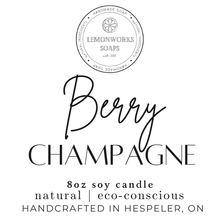 Load image into Gallery viewer, Berry Champagne Candle
