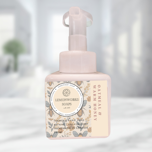 Oatmeal and Warm Honey Foaming Hand Soap