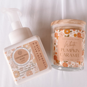 White Pumpkin & Caramel Foaming Hand Soap